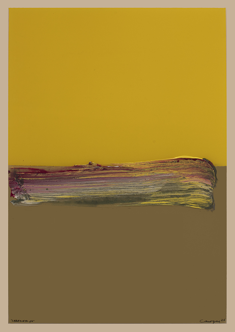 Rafael Canogar: Serie laberinto 24