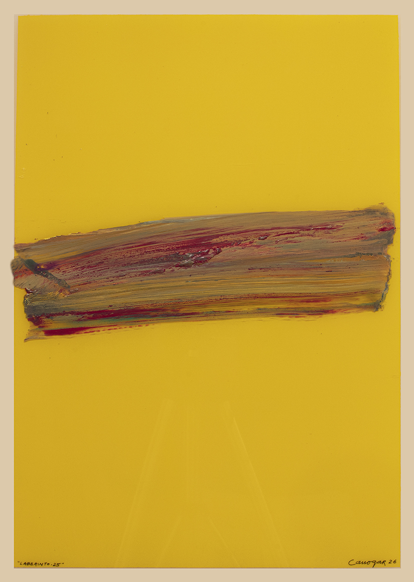 Rafael Canogar: Serie laberinto 25