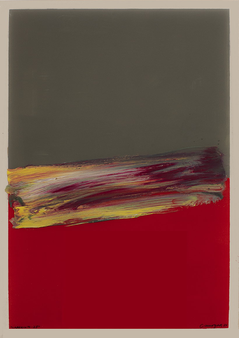 Rafael Canogar: Serie laberinto 27