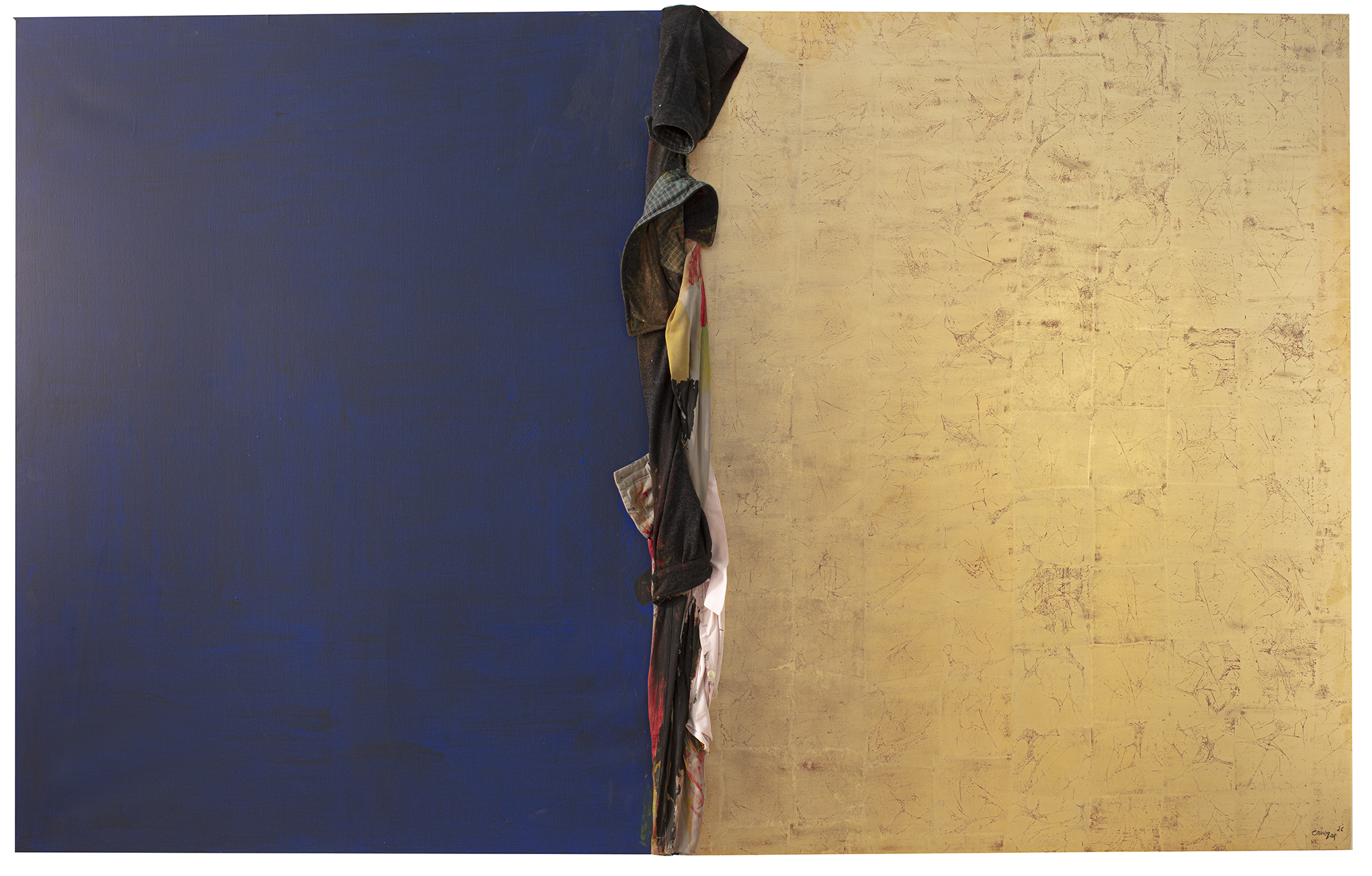 Rafael Canogar: Frontera II (Díptico)