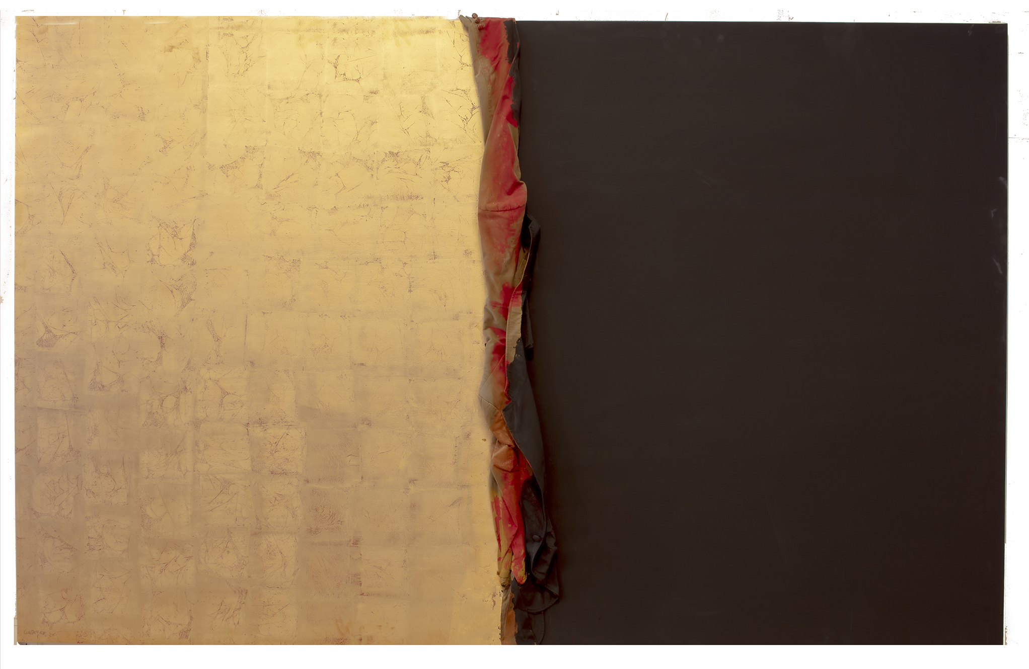 Rafael Canogar: Frontera III (Díptico)