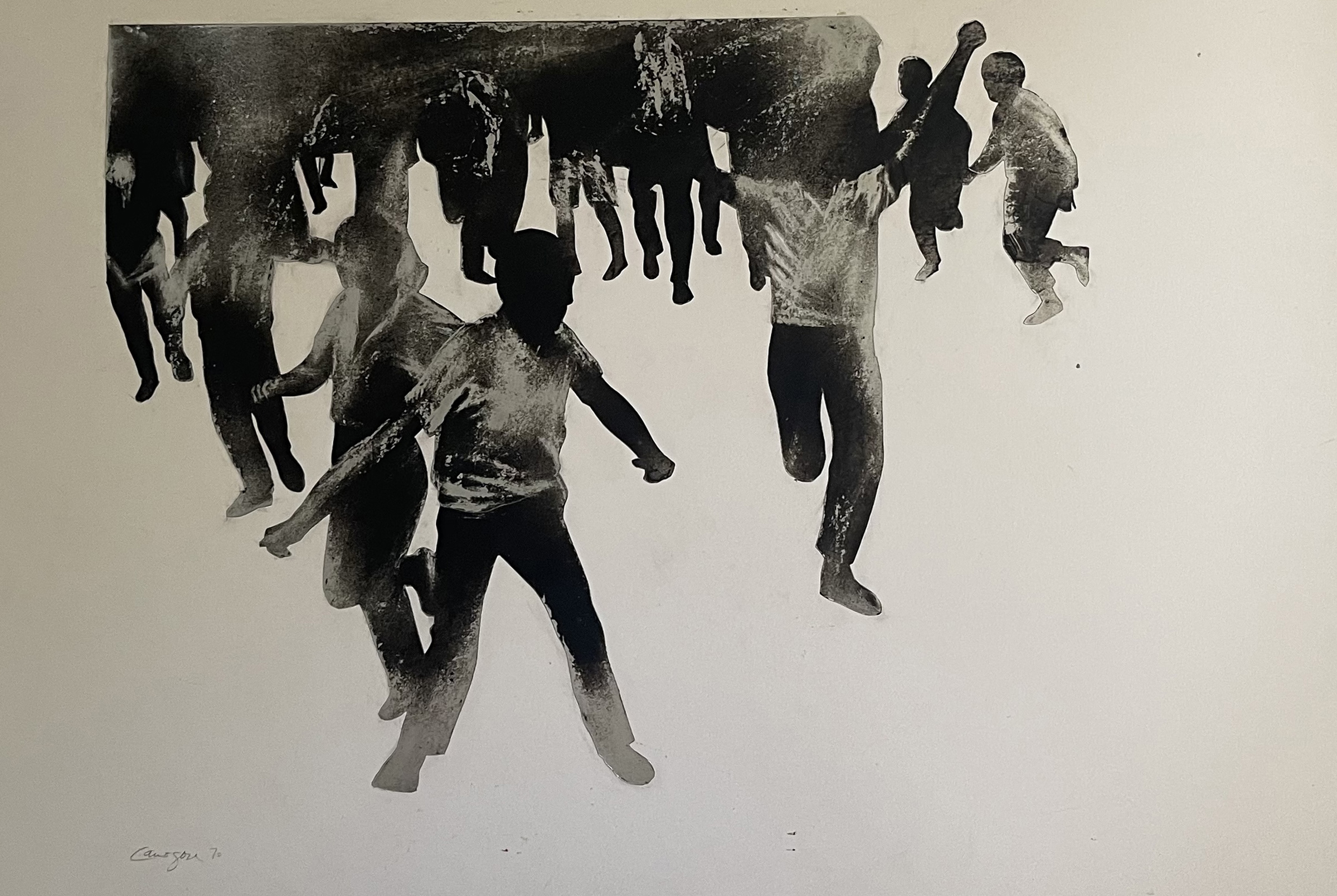 Rafael Canogar: Composición