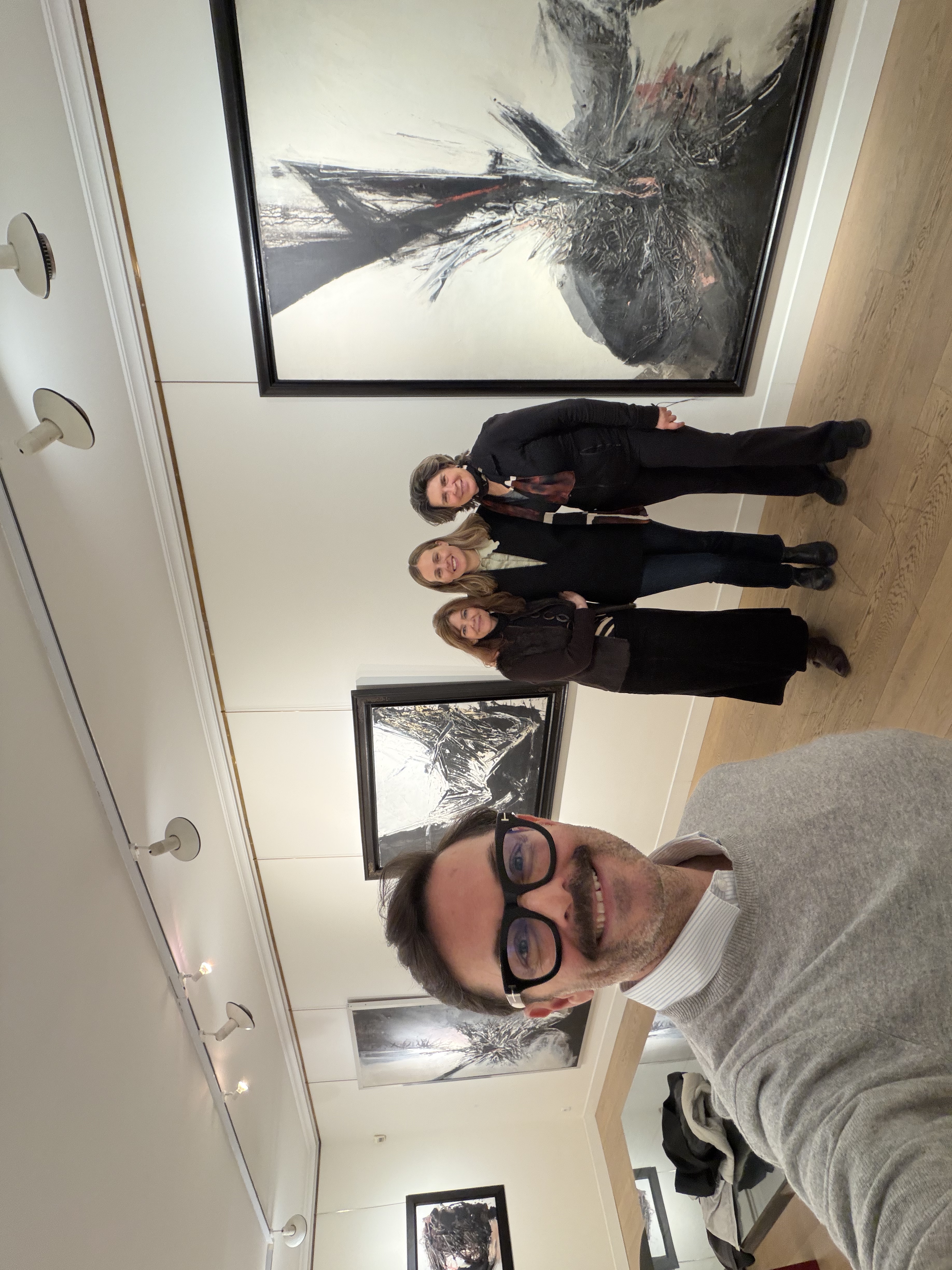 Inauguración en la galería Guillermo de Osma