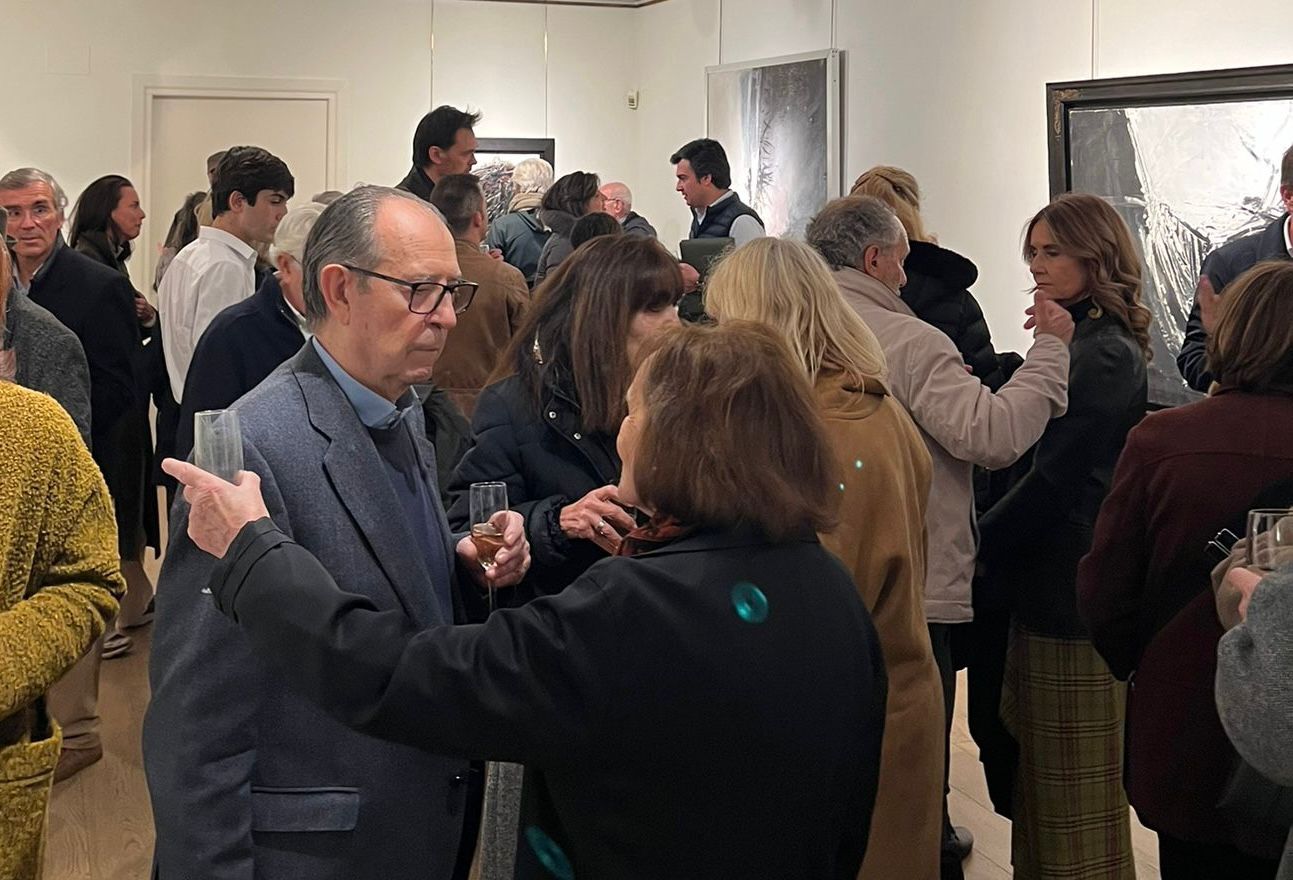 Inauguración en la galería Guillermo de Osma