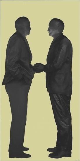 Composición con dos figuras